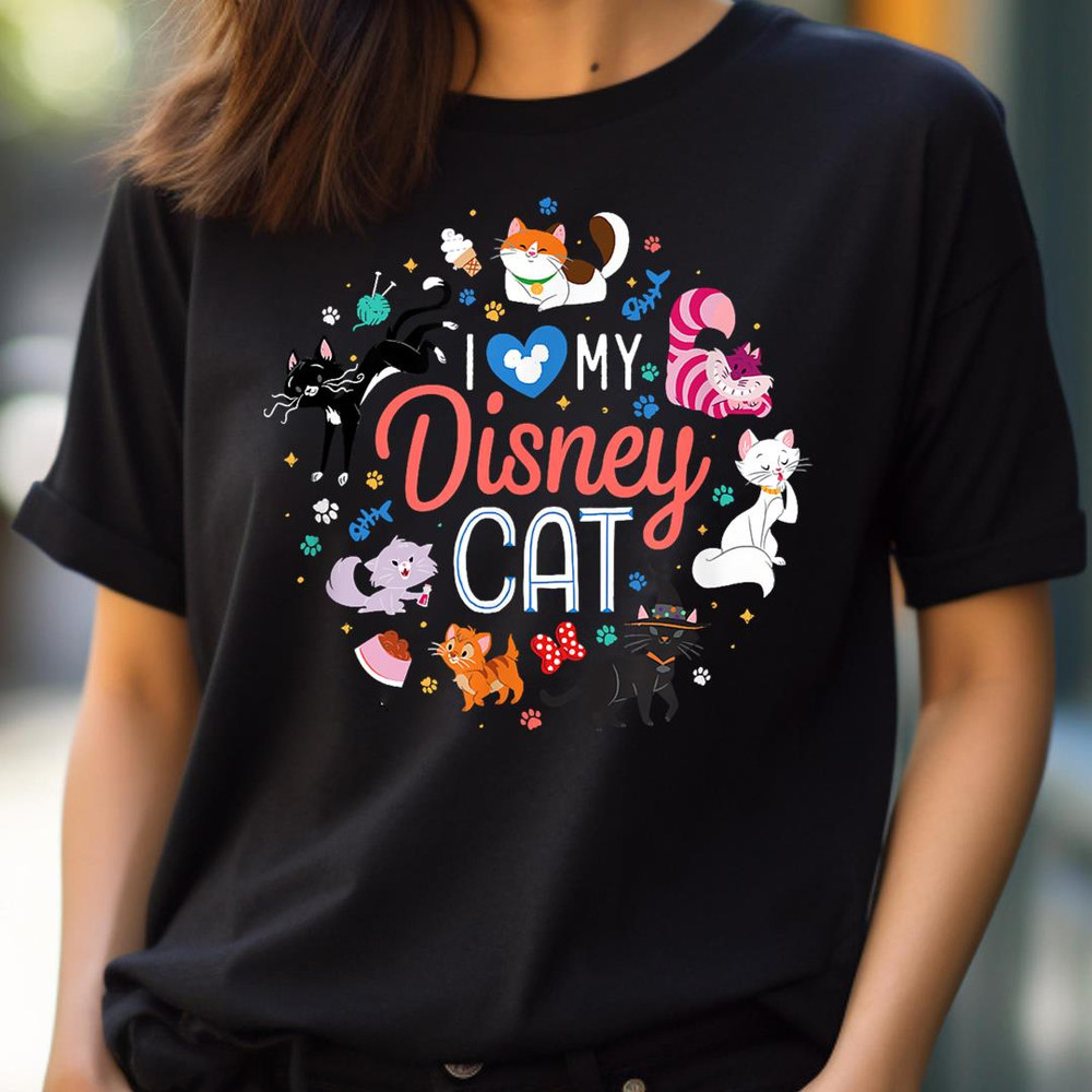 Disney Pets Group Cats I Love My Disney Cat PNG, goofy PNG, goofy ahh Digital Png Files.jpg