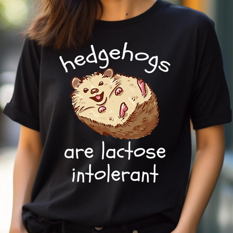 Funny Hedgehog Shirt, Hedgehogs Are Lactose Intolerant Premium PNG, Sonic the Hedgehog PNG, Hedgehog Digital Png Files.jpg