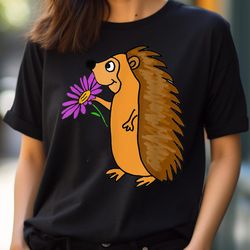 funny hedgehog with daisy flower png, sonic the hedgehog png, hedgehog digital png files
