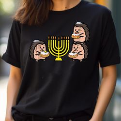 hanukkah hedgehogs chanukah jewish men women kids boys girl png, sonic the hedgehog png, hedgehog digital png files