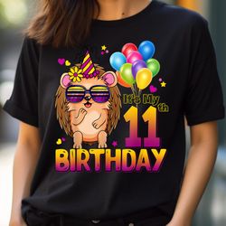 hedgehog 11th birthday shirt 11 years old hedgehog birthday png, sonic the hedgehog png, hedgehog digital png files