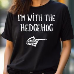 i'm with the hedgehog matching couple costume halloween png, sonic the hedgehog png, hedgehog digital png files