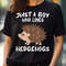 Just A Boy Who Loves Hedgehogs - Funny Hedgehog Lover PNG, Sonic the Hedgehog PNG, Hedgehog Digital Png Files.jpg