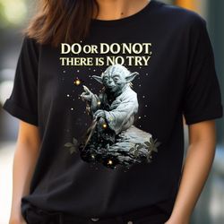 star wars classic do or do not there is no try yoda portrait png, star wars yoda png, baby yoda digital png files