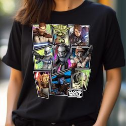 star wars clone wars square group photos graphic png, star wars yoda png, baby yoda digital png files