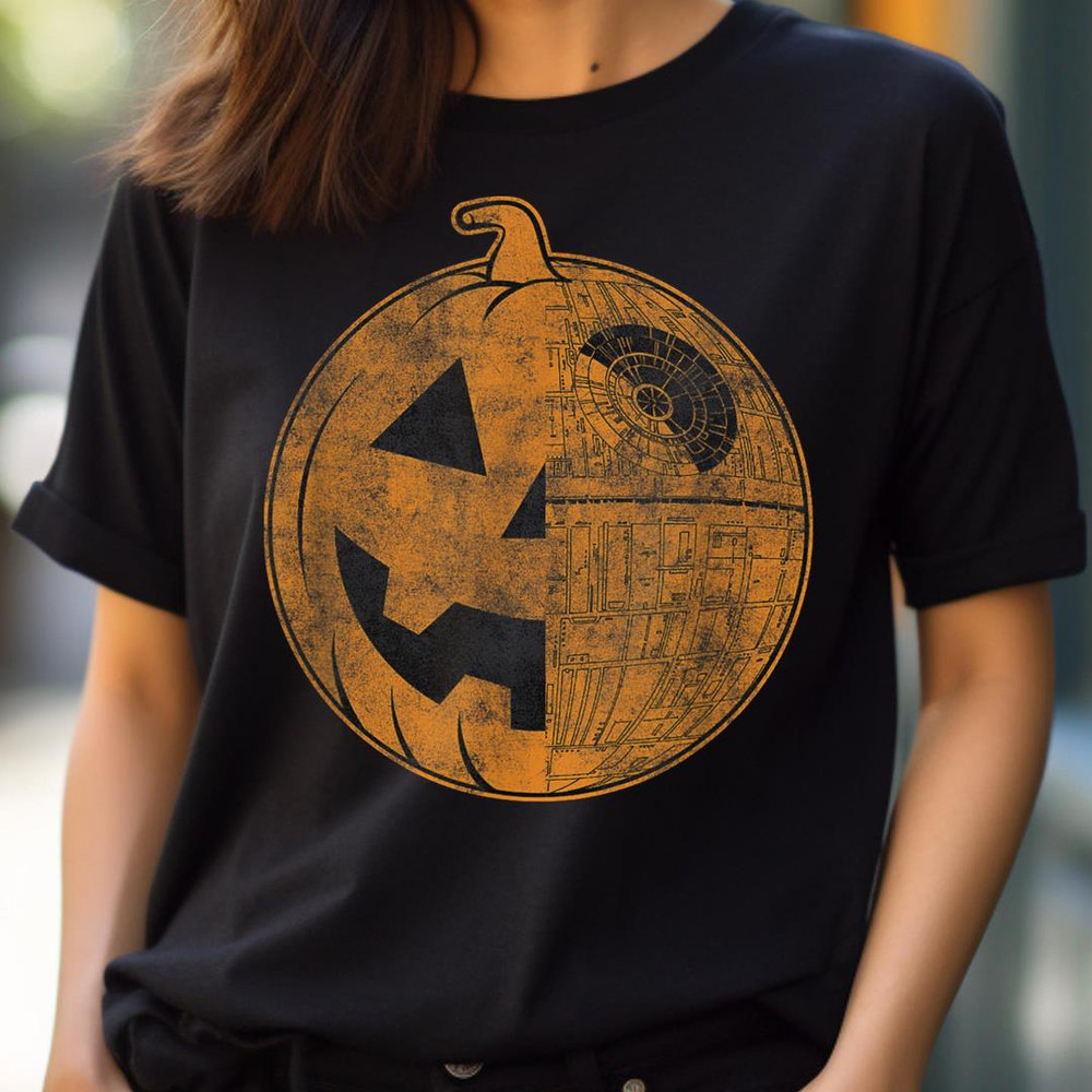 Star Wars Halloween Death Star Pumpkin Logo PNG, Star Wars Yoda PNG, Baby Yoda Digital Png Files.jpg
