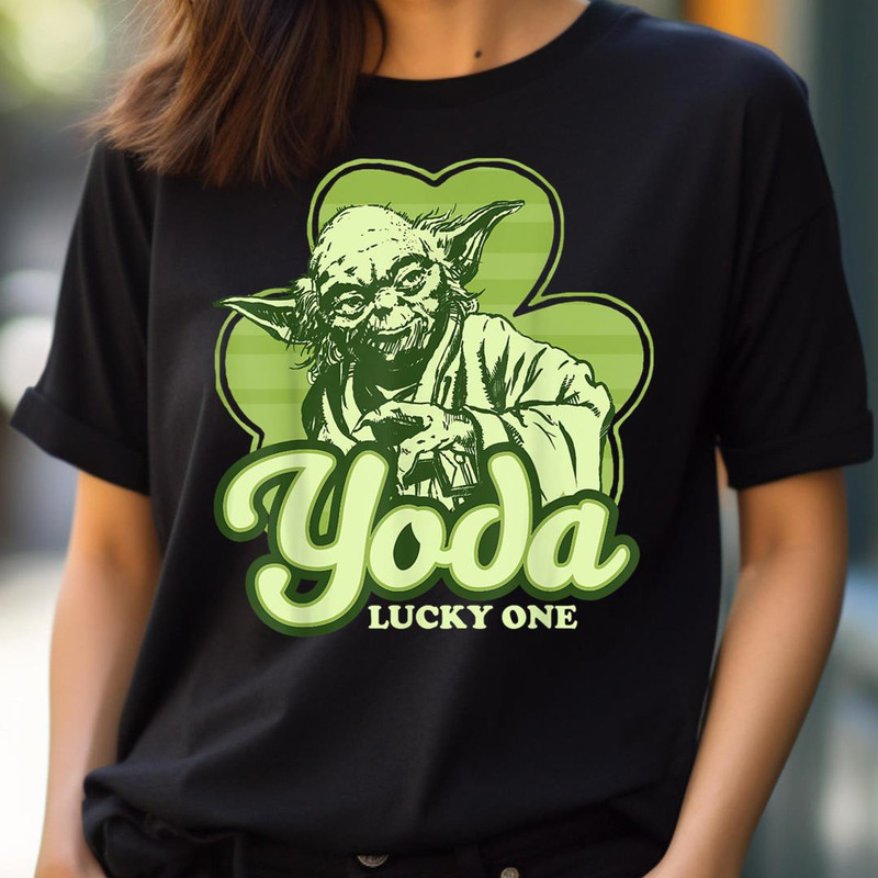 Star Wars St. Patrick'S Day Yoda Lucky One Clover Smile PNG, Star Wars Yoda PNG, Baby Yoda Digital Png Files.jpg