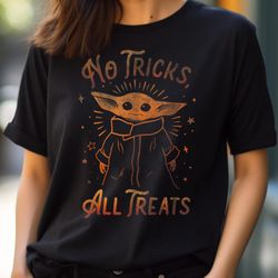 star wars the mandalorian halloween the child no tricks png, star wars yoda png, baby yoda digital png files