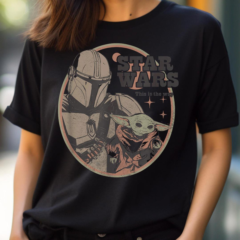 Star Wars The Mandalorian Vintage Baby Yoda Logo PNG, Star Wars Yoda PNG, Baby Yoda Digital Png Files.jpg
