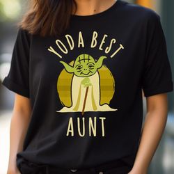 star wars yoda best aunt cartoon yoda premium png, star wars yoda png, baby yoda digital png files