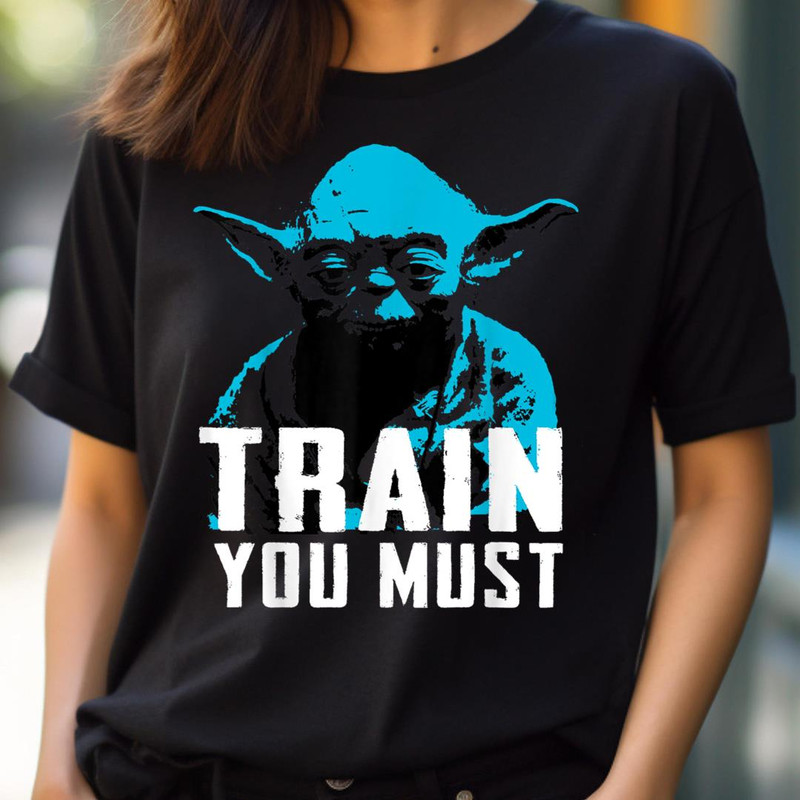 Star Wars Yoda Small You Are Train You Must Graphic PNG, Star Wars Yoda PNG, Baby Yoda Digital Png Files.jpg