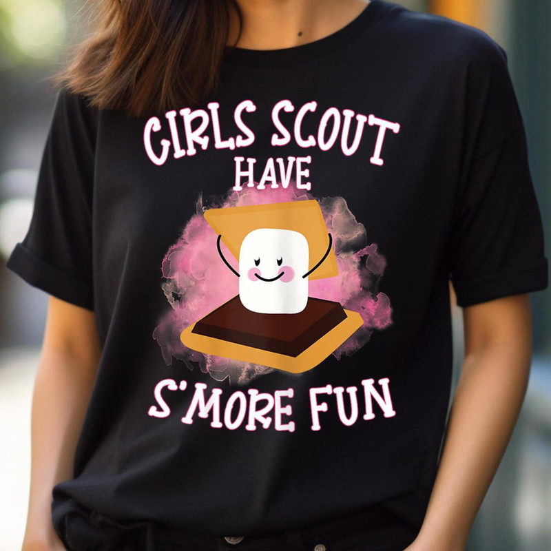 Girls Scout Have S'More Fun Troop Scouting Girl PNG, The Powerpuff Girls PNG, Powerpuff Girls Digital Png Files.jpg