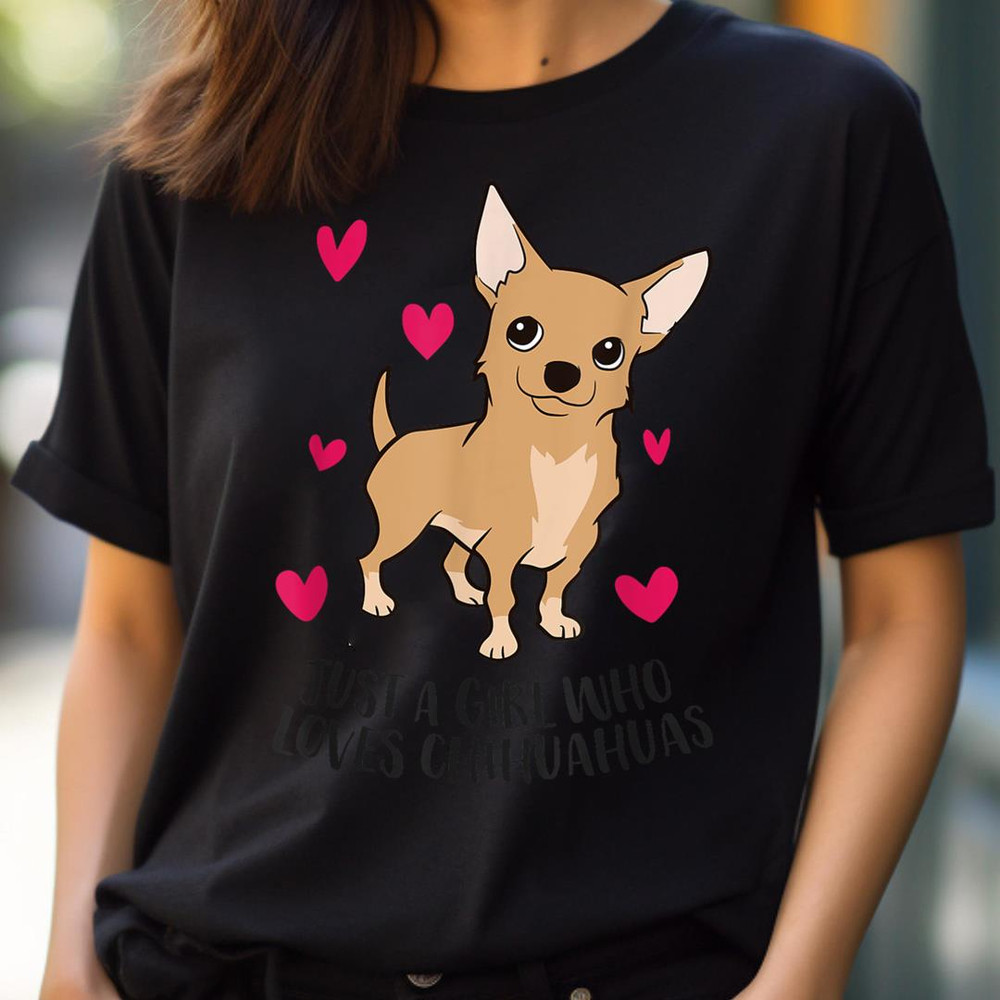 Just A Girl Who Loves Chihuahuas Cute Chihuahua Girl PNG, The Powerpuff Girls PNG, Powerpuff Girls Digital Png Files.jpg