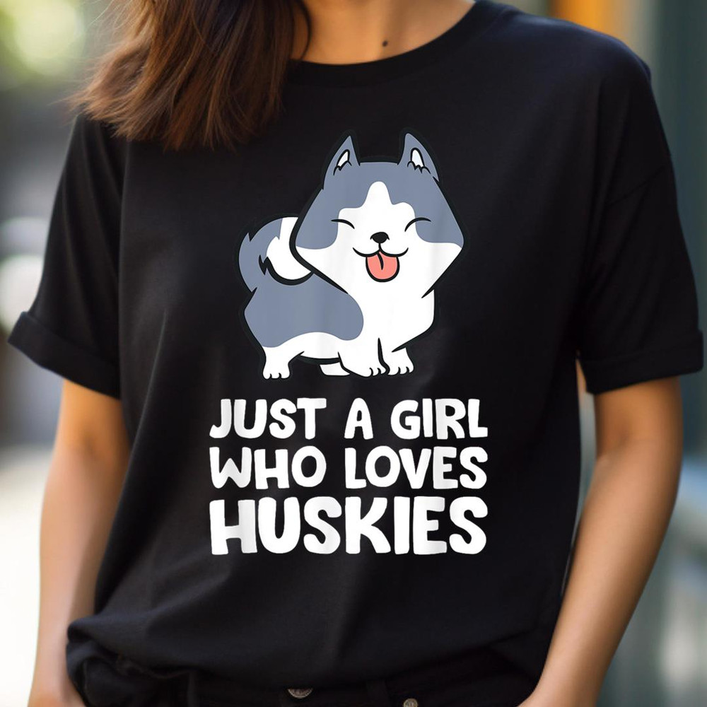 Siberian Husky Girl Just A Girl Who Loves Huskies PNG, The Powerpuff Girls PNG, Powerpuff Girls Digital Png Files.jpg
