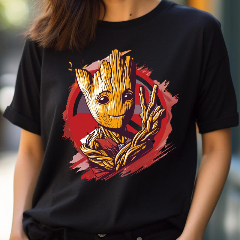 Color Clash Groot Vs Chiefs Logo PNG, Groot Vs Chiefs Logo PNG, Groot Digital Png Files.jpg