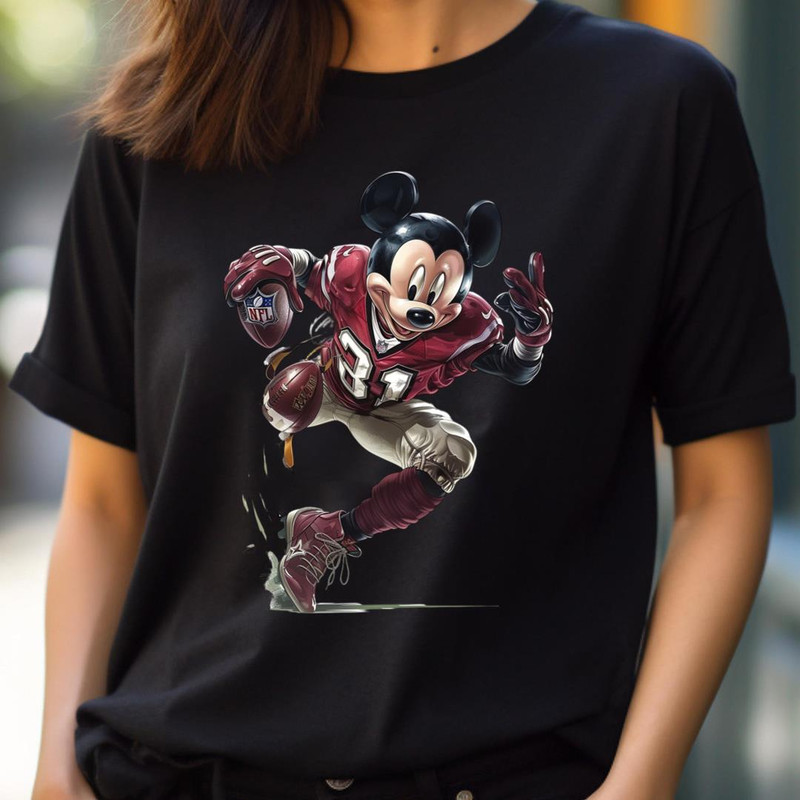 Fantasy Draft Mickey Mouse Vs Braves Logo PNG, Micky Mouse Vs Atlanta Braves logo PNG, Micky Mouse Digital Png Files.jpg