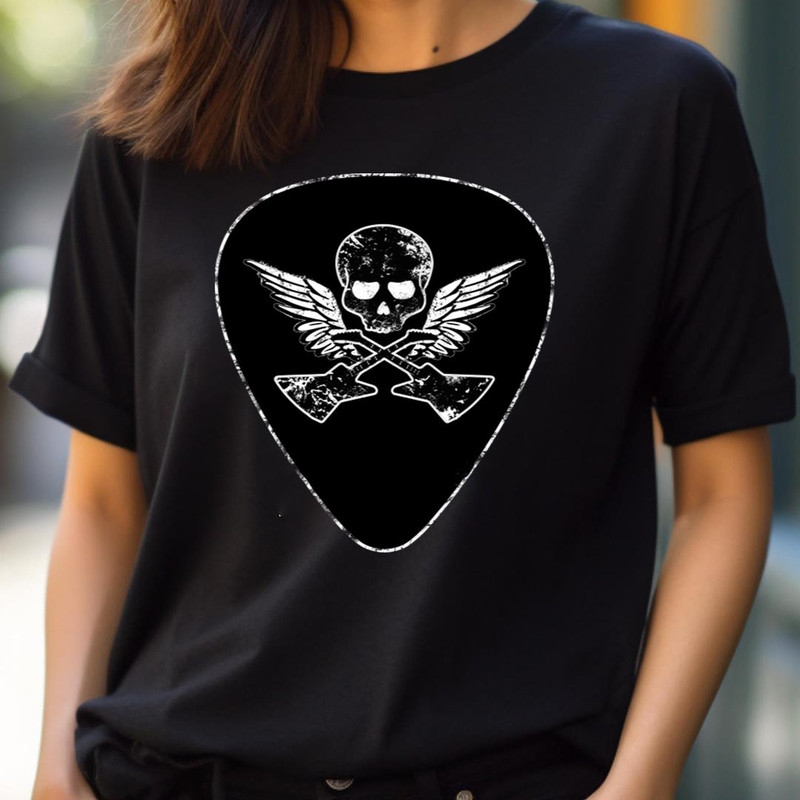 Guitar Pick Skull - Atmospheric Bass Guitar PNG, Bass Guitar PNG.jpg