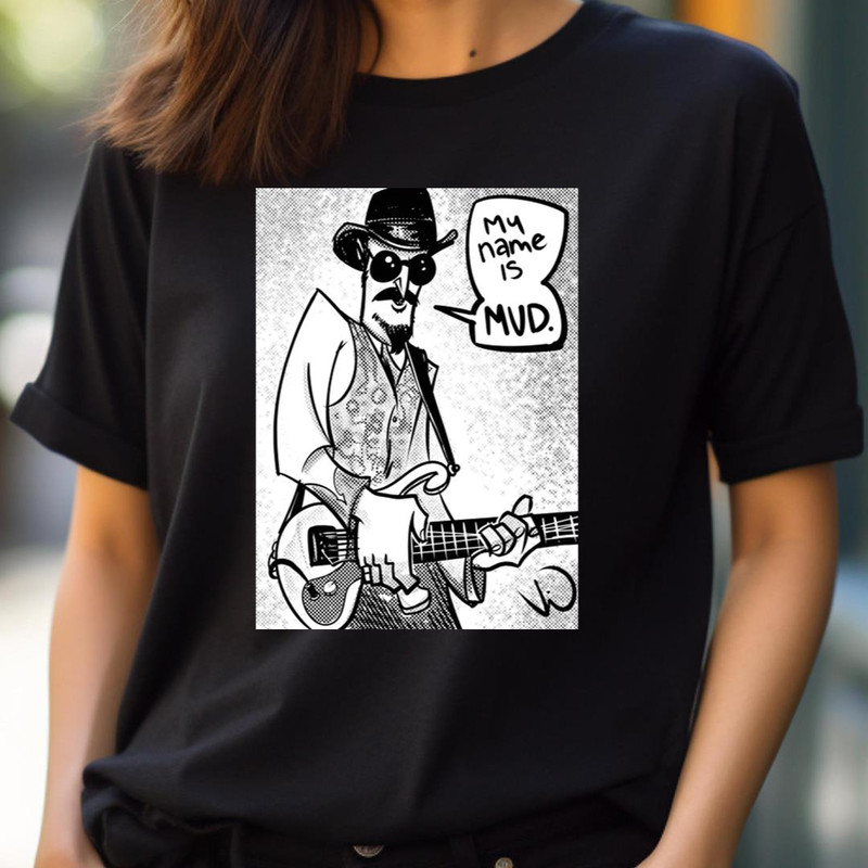 Mr Mud - Bass Guitar Art PNG, Bass Guitar PNG.jpg