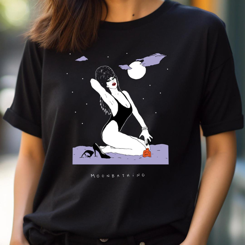 Moonbathing - Elvira Ghoulish Tales PNG, elvira PNG.jpg