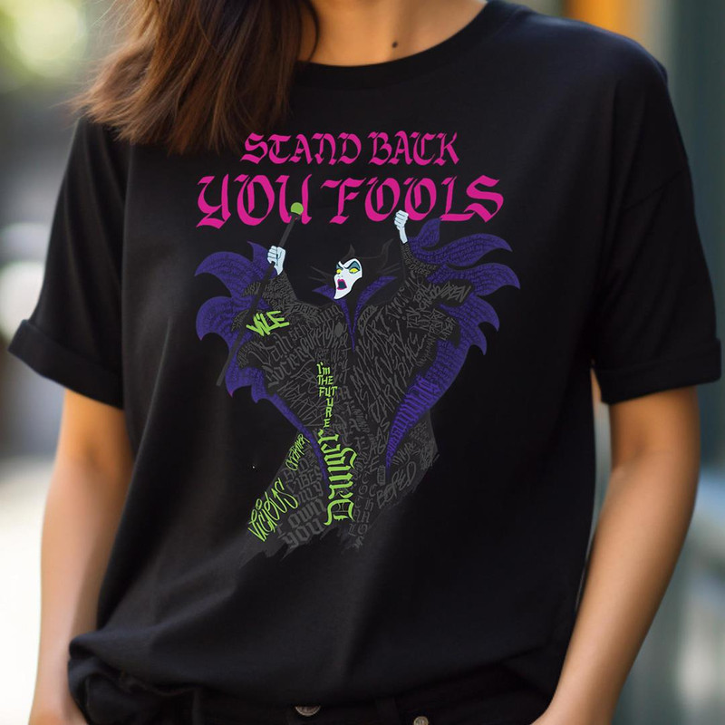 Disney Villains Maleficent Stand Back You Fools Text Fill Premium PNG, Villains PNG, Disney Villains Digital Png Files.jpg