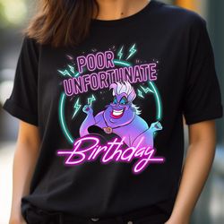 disney villains ursula poor unfortunate birthday png, villains png, disney villains digital png files