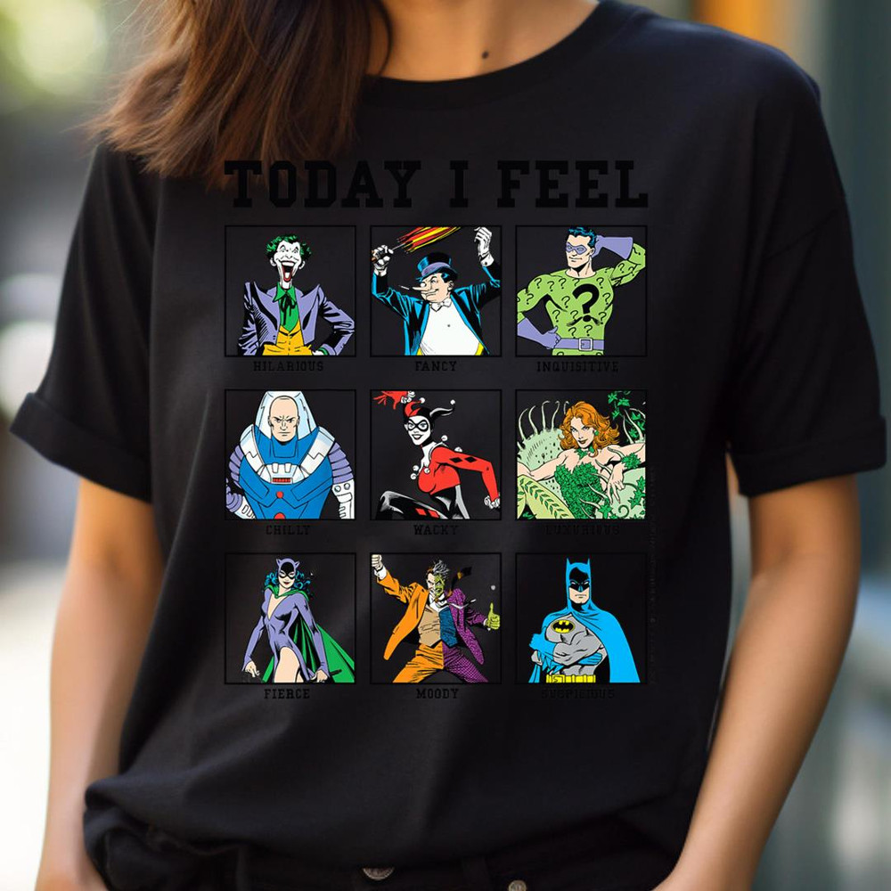 Kids Dc Comics Batman Villains Today I Feel Emotional Box Up PNG, Villains PNG, Disney Villains Digital Png Files.jpg