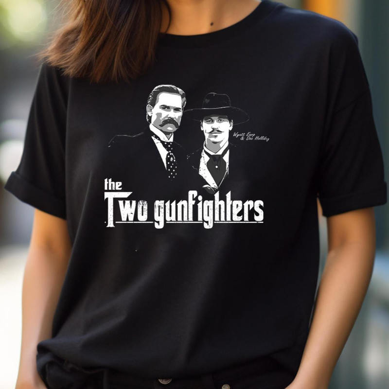 Wyatt Earp And Doc - Doc Holiday Relations PNG, Doc Holiday PNG.jpg