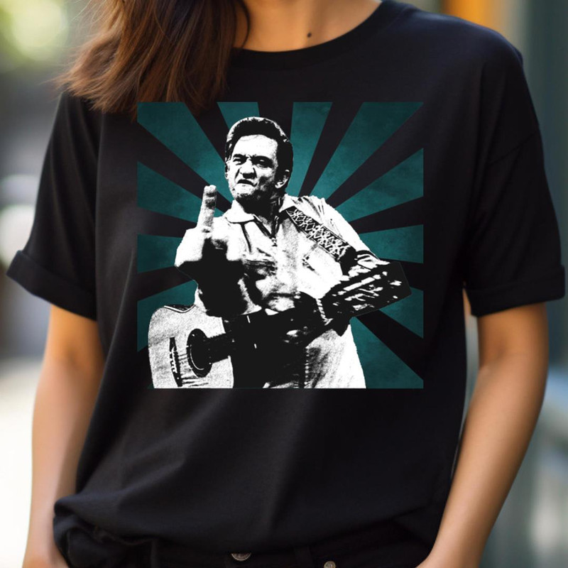 Johnny Cash Ii Retro - Merle Haggard'S Harmony PNG, Merle Haggard PNG.jpg