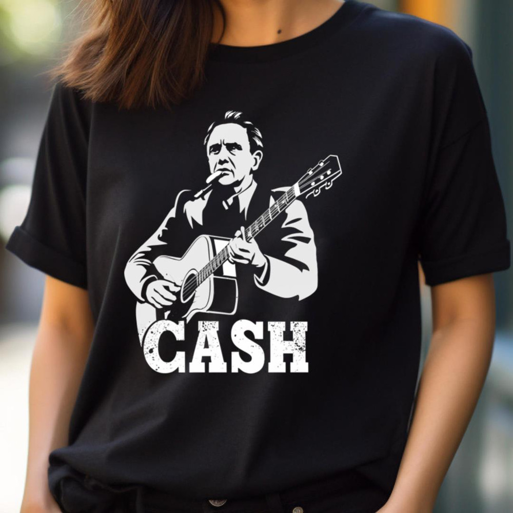 The Guitarist Johnny Cash - Merle Haggard'S Radiance PNG, Merle Haggard PNG.jpg