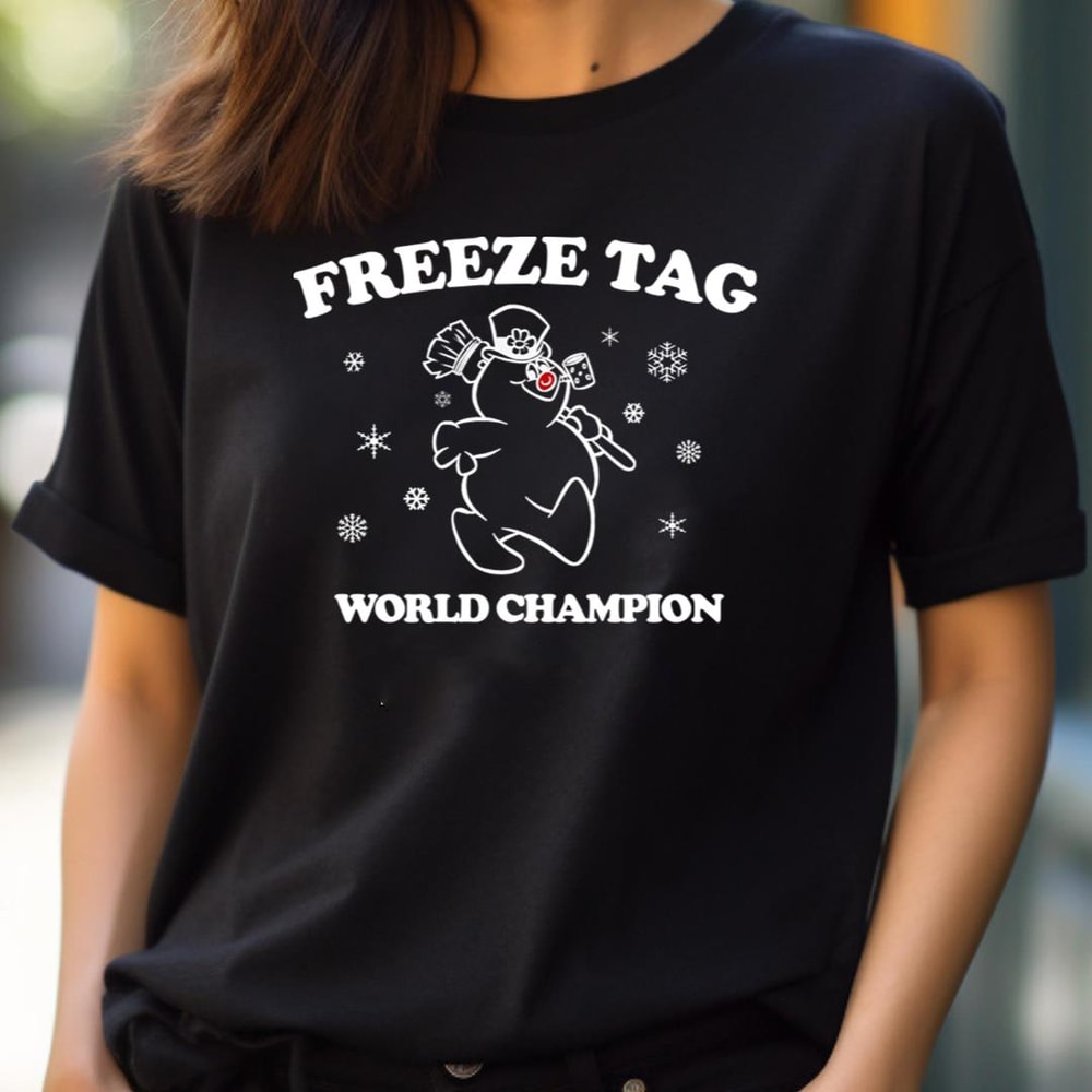 Freeze Tag World Champion - Frosty The Snowman Excitement PNG, frosty the snowman PNG.jpg