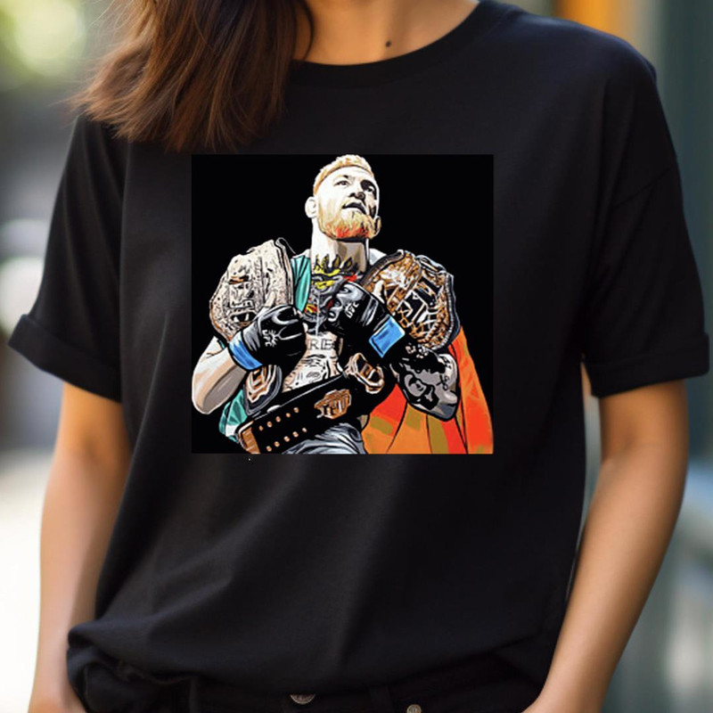 Conor Mcgregor Double Champ - Conor Mcgregor Precision Strikes PNG, conor mcgregor PNG.jpg