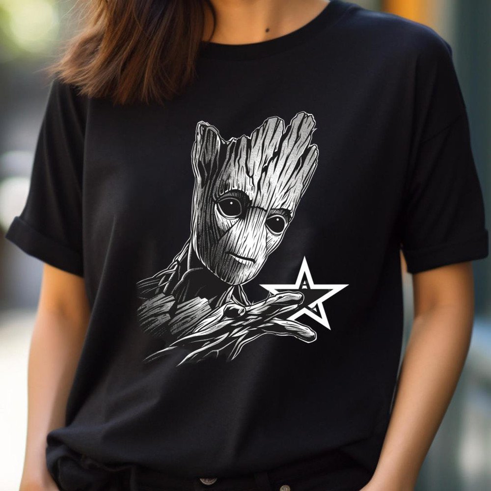 Slugging Sapling Groot Vs Atlanta Logo PNG, Groot Vs Atlanta Braves logo PNG, Groot Digital Png Files.jpg