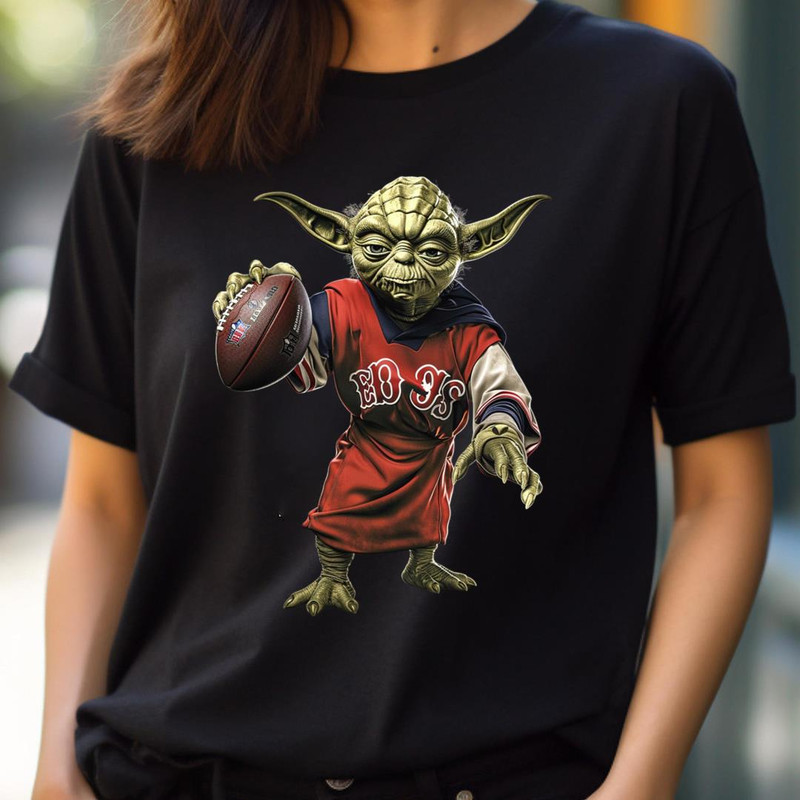 Sage Wisdom Versus Sox Sportsmanship PNG, Yoda Vs Boston Red Sox logo PNG, Yoda Digital Png Files.jpg