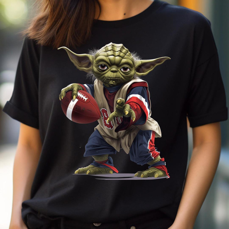 Red Sox Logo Engages The Force PNG, Yoda Vs Boston Red Sox logo PNG, Yoda Digital Png Files.jpg
