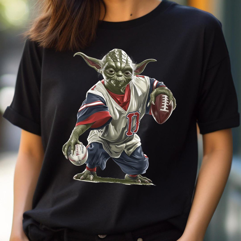 Baseball'S Force Felt By Yoda PNG, Yoda Vs Boston Red Sox logo PNG, Yoda Digital Png Files.jpg
