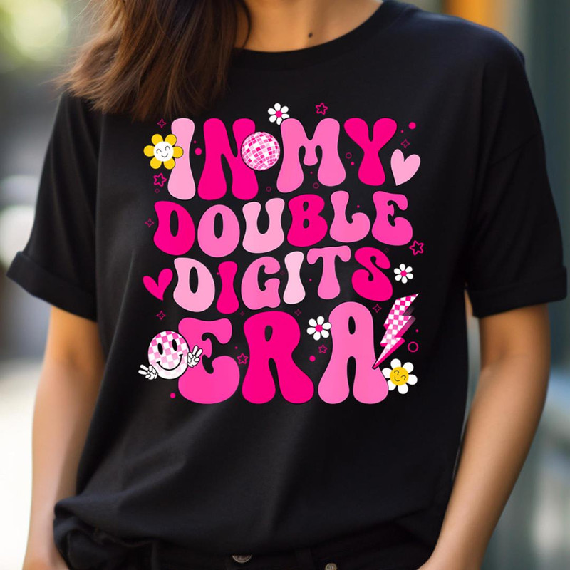 10 Year Old 10Th Birthday, Creating In My Double Digits Era PNG, In My Double Digits Era PNG.jpg