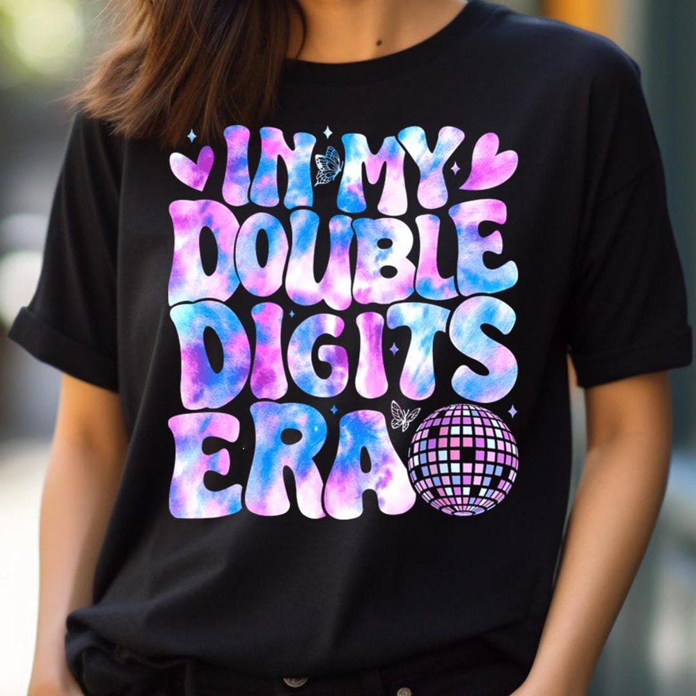 10Th Birthday, Organizing In My Double Digits Era PNG, In My Double Digits Era PNG.jpg