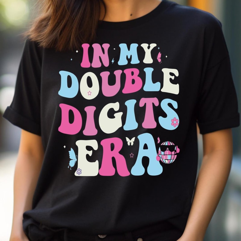 10Th Birthday, Bonding In My Double Digits Era PNG, In My Double Digits Era PNG.jpg