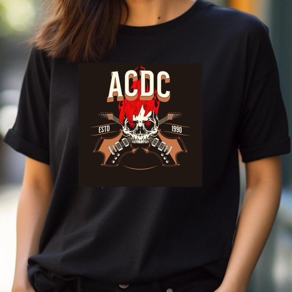 Skull Of Acdc - Acdc Solid Rock PNG, Acdc PNG | Inspire Uplift