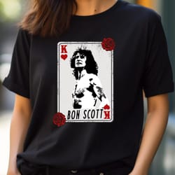 vintage card bon scott - acdc masterful performances png, acdc png