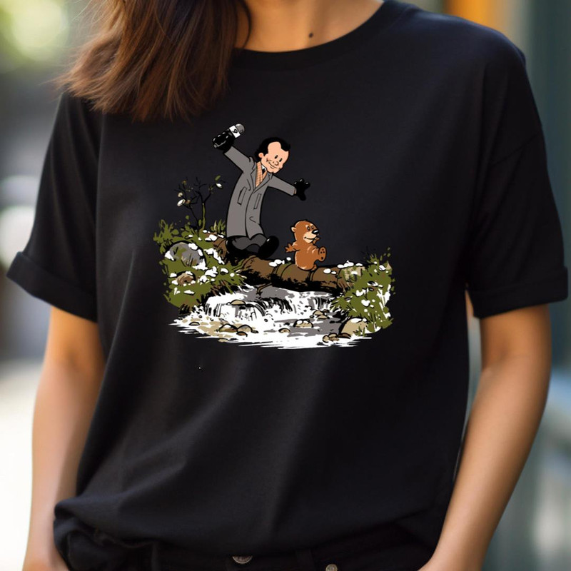 Happy Groundhog Day - Nostalgic Calvin And Hobbes PNG, Calvin and hobbes PNG.jpg