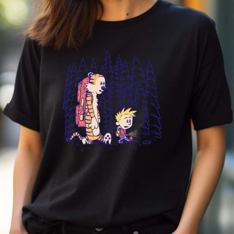 Let'S Hiking With Calvin - Calvin And Hobbes Collection PNG, Calvin and hobbes PNG.jpg