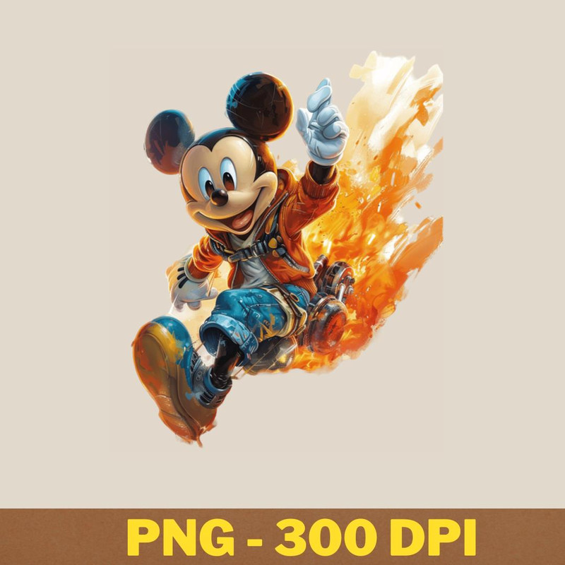 Mickey Mouse, Classic Since 1928 PNG, Mickey Mouse PNG, Mickey Mouse Digital Png Files.jpg