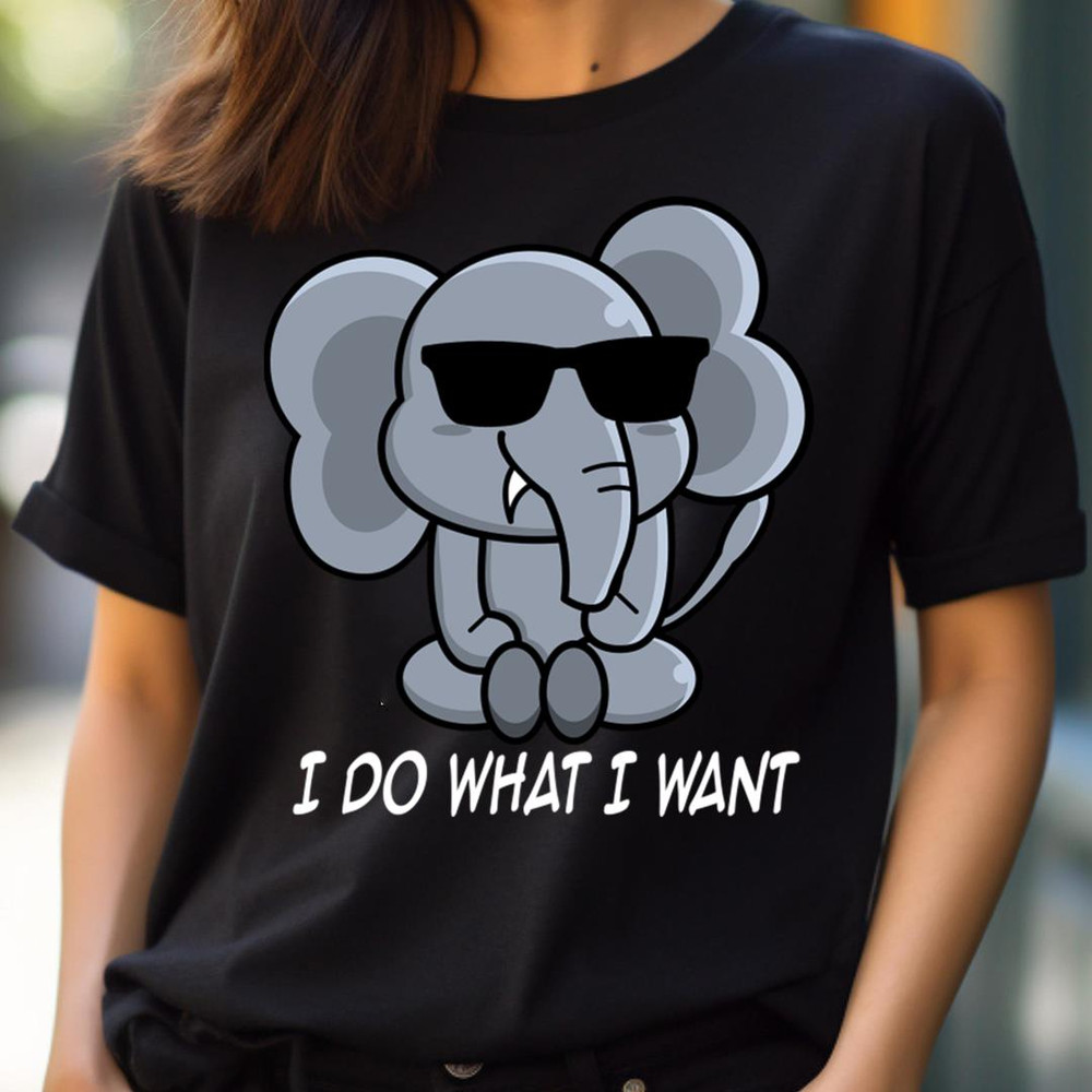 Whisker Whispers Elephant - Scoping I Do What I Want PNG, I Do What I Want PNG.jpg