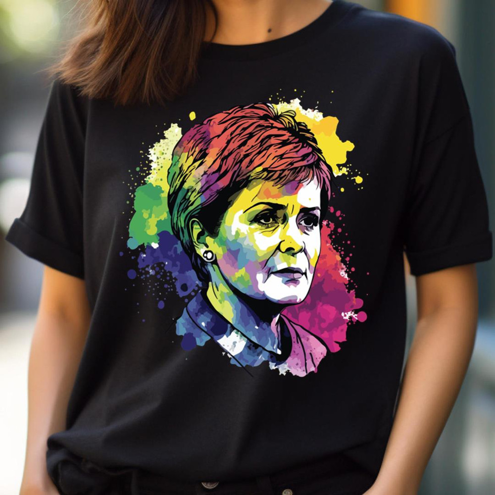 Nicola Sturgeon Art - Proudly Vote Yes PNG, Vote Yes PNG.jpg