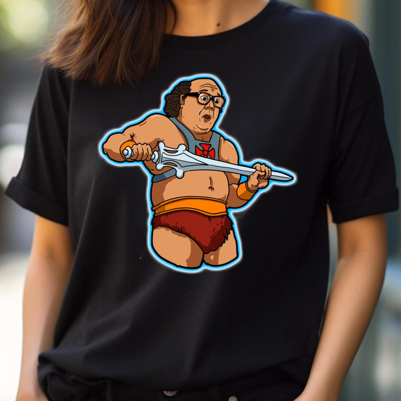 Danny Devito As He-Man - Always Sunny Laughs PNG, Always Sunny PNG.jpg