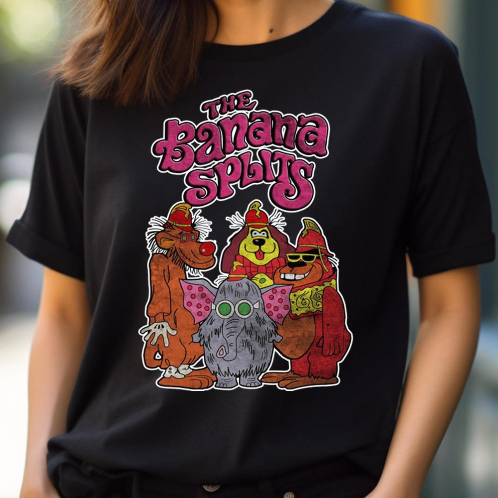 Mens Funny Kids Tv Graphic - Banana Splits Mania PNG, Banana Splits PNG.jpg