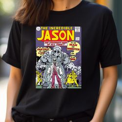 incredible jason comic cover - jason voorhees revenge png, horror png