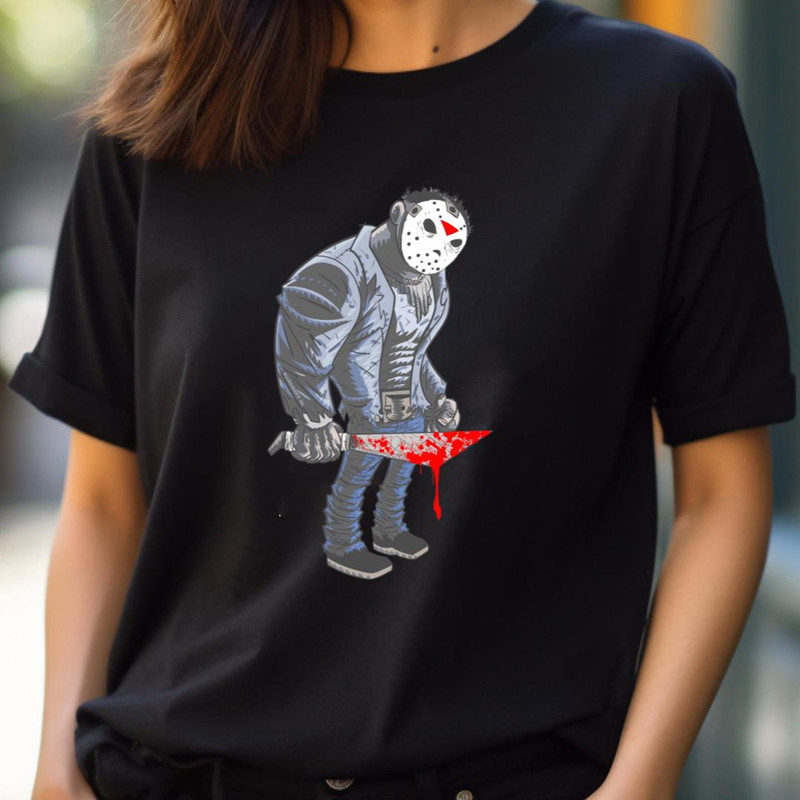 Jason - Jason Voorhees Pursues PNG, Horror  PNG.jpg