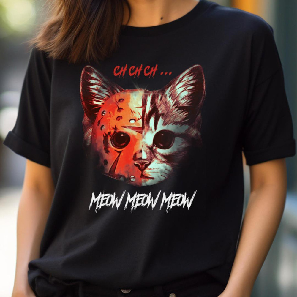 Jason Meowhees - Jason Voorhees Fears PNG, Horror  PNG.jpg